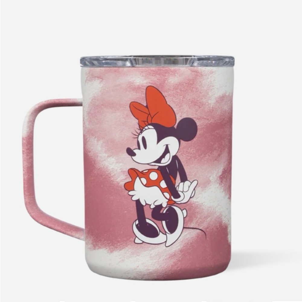 Corkcicle coffee/tea 16oz Minnie Mouse cup